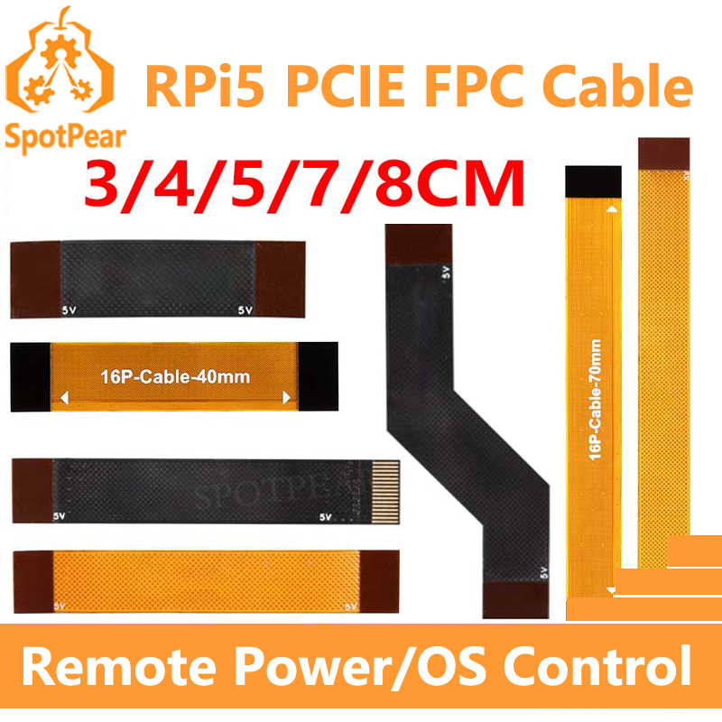 Raspberry Pi 5 PCIE FPC Cable  - Turing Pi 2 ulasan dan harga