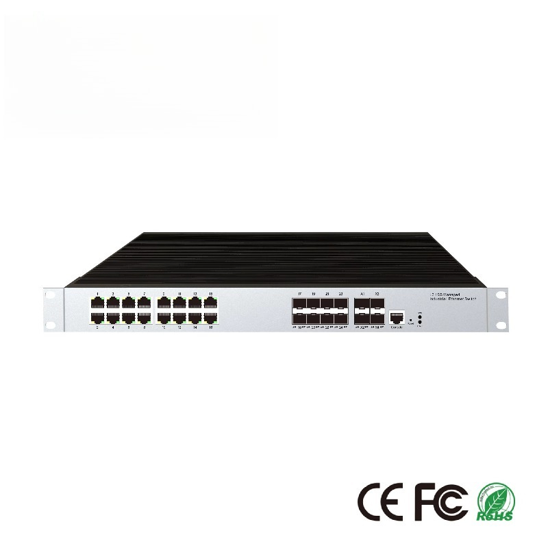 16-RJ45 Port Industrial Manage - Sfp+ 10G Managed Switch 8 Port ulasan dan harga