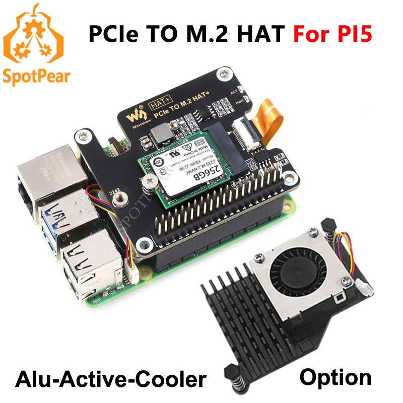 Raspberry Pi5 PCIe to M.2 NVMe - Turing Pi 2 ulasan dan harga