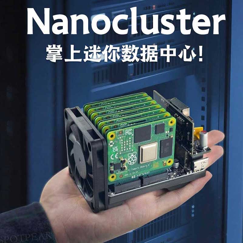 Sipeed NanoCluster Mini Nano C - Deskpi Super6C ulasan dan harga