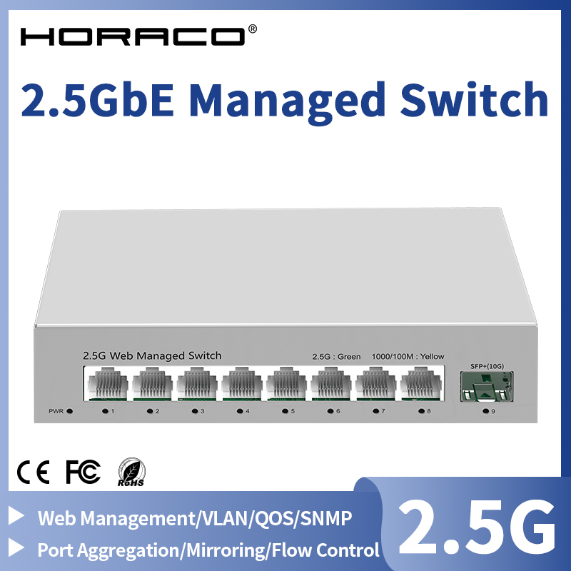 2.5GbE Managed Switch 8 Port 2 - Sfp+ 10G Managed Switch 8 Port ulasan dan harga