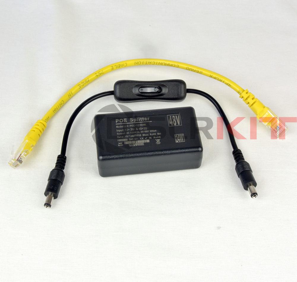 DSLRKIT Gigabit 12V2A Active P - Active Poe Splitter Gigabit 12V 2A ulasan dan harga