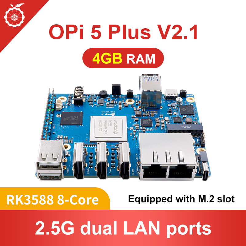 Orange Pi 5 Plus 4GB V2.1 Sing - Orange Pi 5 Plus 32Gb ulasan dan harga