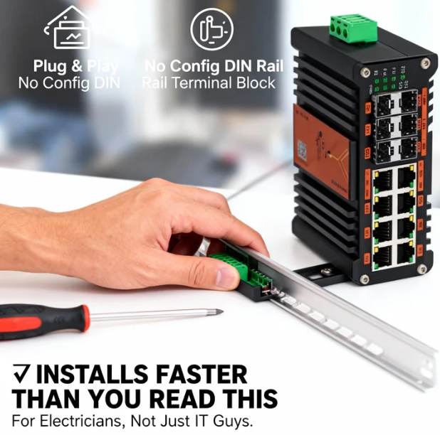 Industrial L2+ Managed PoE Swi - Sfp+ 10G Managed Switch 8 Port ulasan dan harga