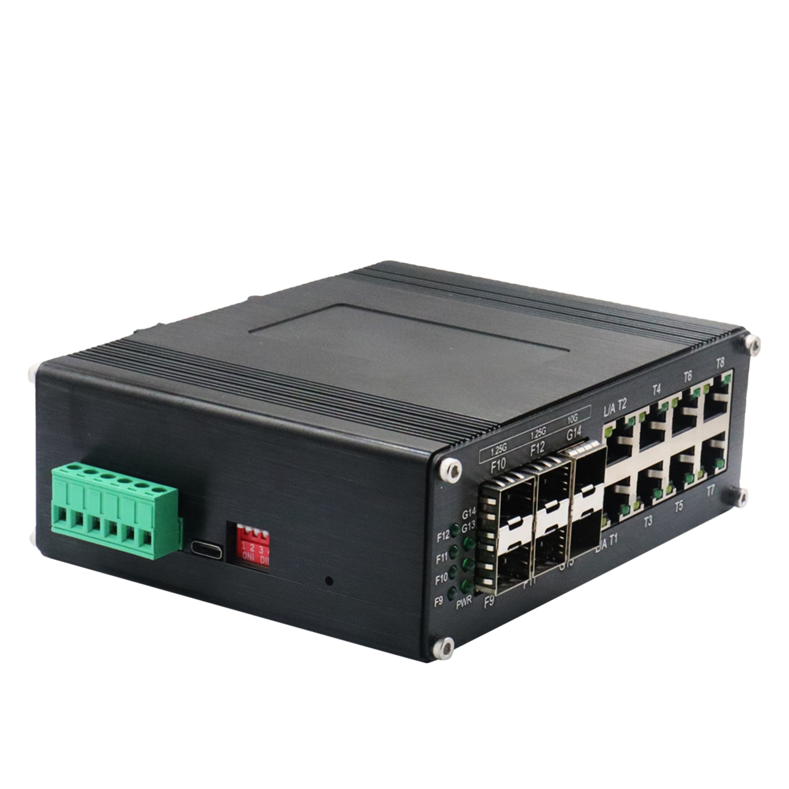 Industrial L2+ 8-Port 10/100/1 - Sfp+ 10G Managed Switch 8 Port ulasan dan harga