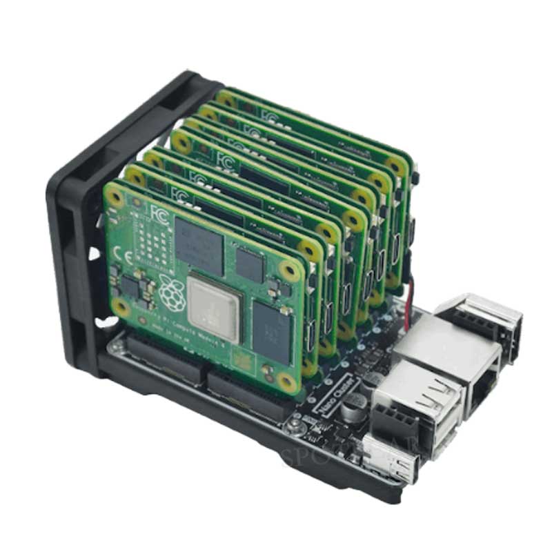 Sipeed NanoCluster Mini Cluste - Deskpi Super6C ulasan dan harga